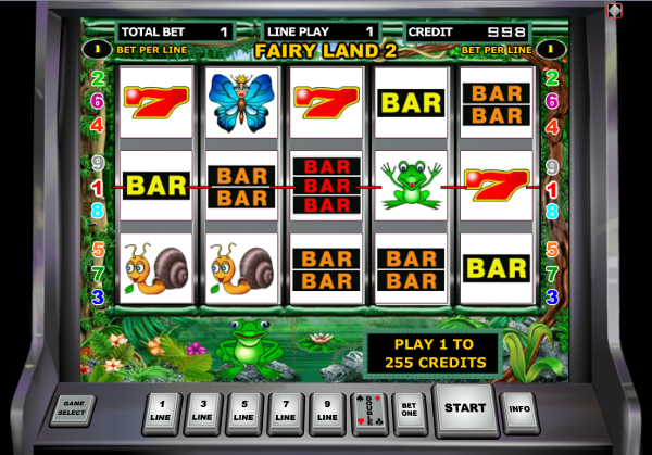 Игровой автомат Fairy Land - сказочные выигрыши для рискованных игроков