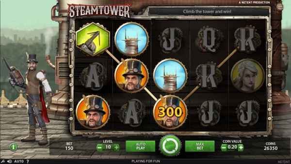 Игровой автомат Steam Tower - играть онлайн бесплатно на сайте Чемпион казино